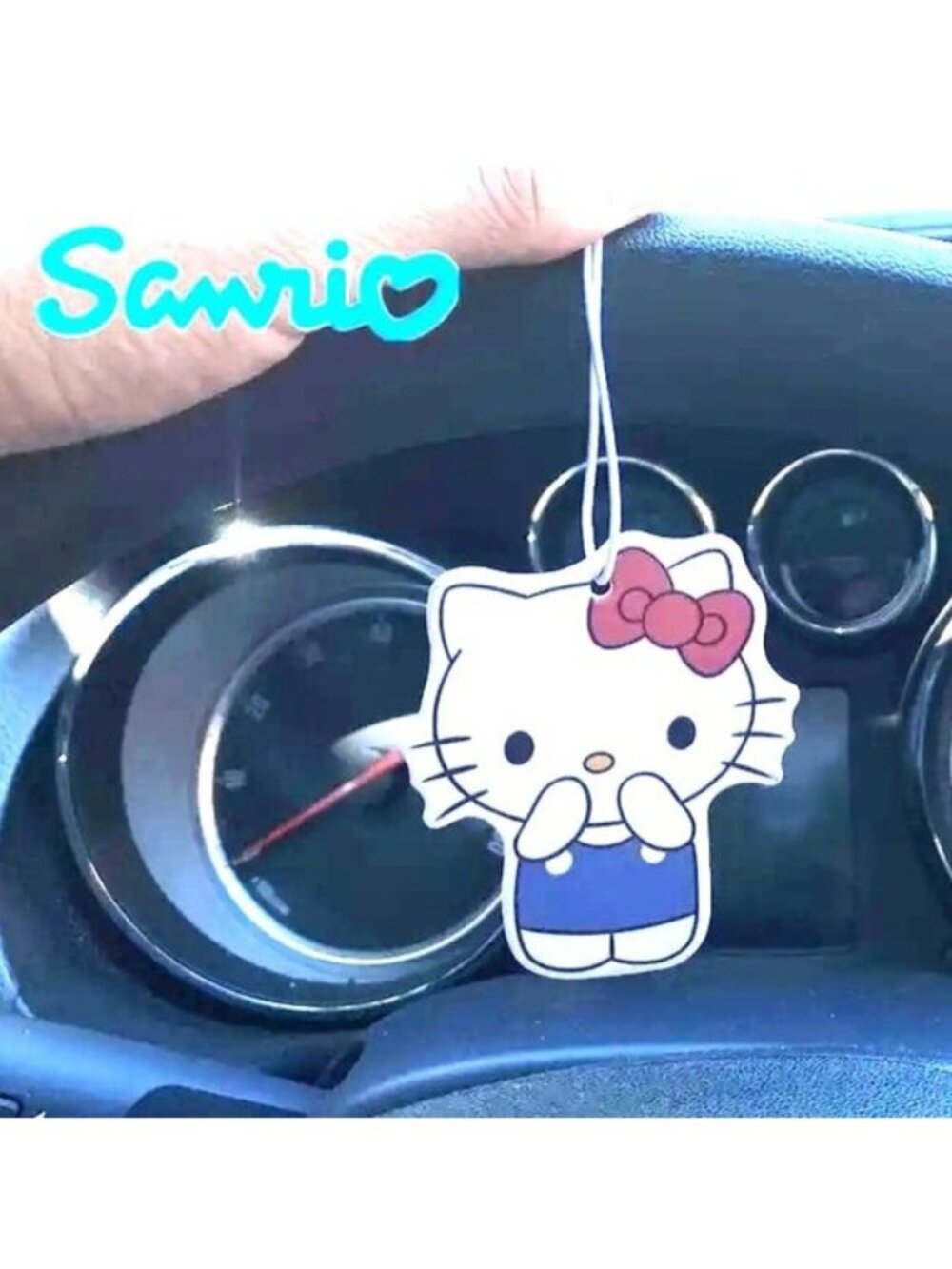Car Air Freshener Hello Kitty Sanrio Auto Room Mirror Hanging Goth Emo Deco